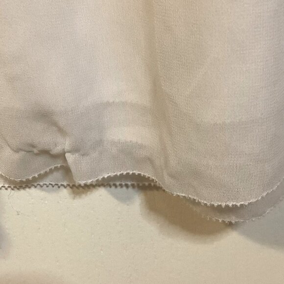 Wilfred Daughter Dress Women's Puff-Sleeves Button-Front Midi Smocking Ruffles - Picture 8 of 15